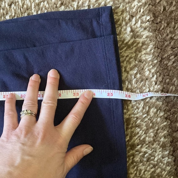 Cable & Gauge Blue Ruched Midi Dress - Picture 10 of 10